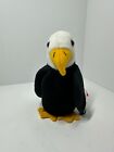 Retired 3rd Gen 1996 Ty Beanie Baby Babies Baldy The Eagle 008421040742 #4074
