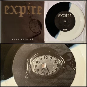 EXPIRE Sink With Me 7” Vinyl 1st 300-Incendiary Trapped Under Ice Inclination - Picture 1 of 7