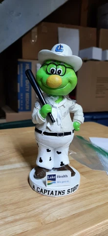 LAKE COUNTY CAPTAINS MASCOT SKIPPER CHRISTMAS STORY BOBBLEHEAD COWBOY Cover