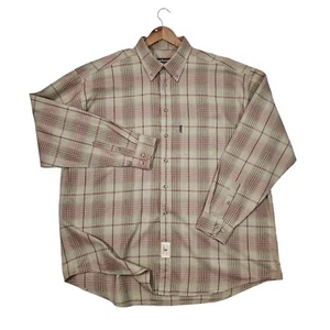 Camisa Barbour Para Hombre 2XL XXL Cuadros Manga Larga De Colección Hecha en Portugal - Imagen 1 de 21