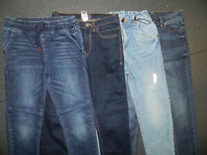 Boys' Jeans Trousers Bundle age 9/10 years Slim/Skinny Fit GOOD USED