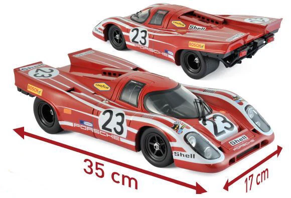 Modellino auto scala 1:12 Norev PORSCHE 917 K N.23 WINNER LM ATTWOOD - Immagine 1 di 1