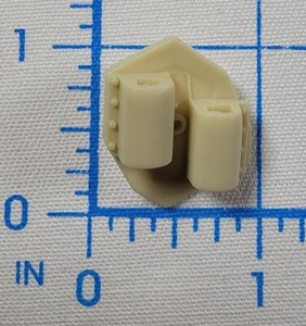 G.I. Funda espada doble Joe Back utilería forraje 6" escala 1/12 sombra tormenta #17 - Imagen 1 de 6