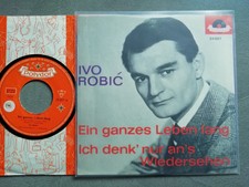 Don Gibson CV IVO ROBIC Ein ganzes Leben lang Single 7 45 Jahr 1962