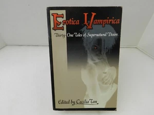 Cecilia Tan Erotica Vampirica 31 Tales Of Supernatural Desire Quality PB 2001 - Imagen 1 de 12