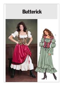 Butterick Sewing Pattern 3906 Blouson Dress Skirt Fitted Vest Size 18-22 Uncut
