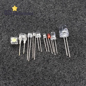 3-10mm Round/Straw Hat/Flat Top/Piranha LED Emitting Diodes Water 8Color DIY - Picture 1 of 108
