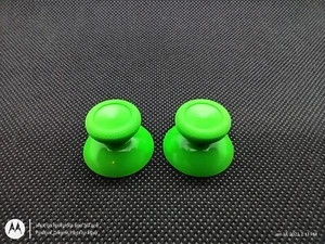 NEW Microsoft Xbox One S 1708 ELECTRIC GREEN Thumbsticks Joysticks Set 3671 - Picture 1 of 5