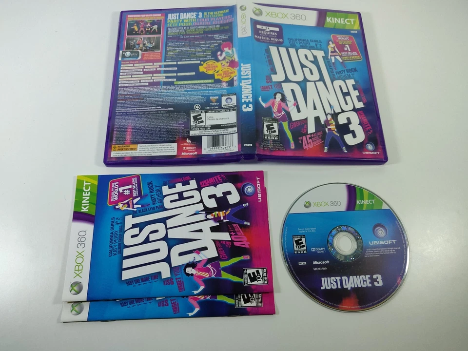 Just Dance 3 Xbox 360 Ubisoft 2011 Complete - Image 1 of 1