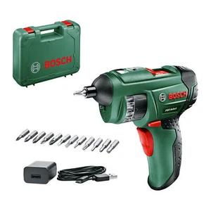 Bosch 3.6 V Cordless Electric Screwdriver Gun 12 S/Driver Bits & Case PSR Select - Picture 1 of 6