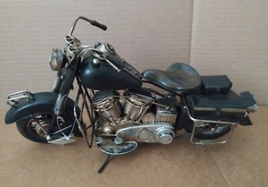Oldtimer Metall Motorrad Figur - 15 Zoll - Bild 1 von 10