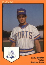 1989 Stockton Ports ProCards #378 Carl Moraw