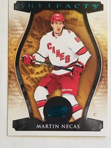 2023-24 Upper Deck Artifacts #108 Martin Necas - Carolina Hurricanes Turquoise - Foto 1 di 2