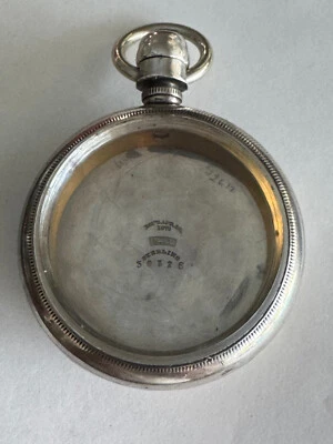 VINTAGE 18 SIZE WALTHAM STERLING SILVER POCKET WATCH CASE SWING OUT STYLE - Image 1 of 4