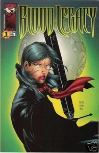BLOOD LEGACY: THE STORY OF RYAN #1 KEU CHA Cover VG+ (Top Cow, 2000) original CB - Picture 1 of 1