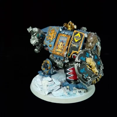 Venerable Dreadnought Space Wolves Painted Space Marines Warhammer 40k - Image 1 of 4