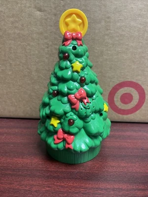 '04 Fisher Price Little People Musical 8" Christmas Tree Lighting Discovery Park - image 1 of 4