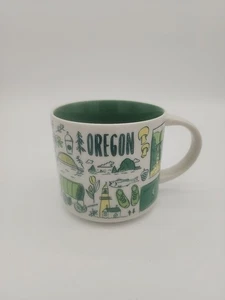 Starbucks Oregon 2017 | Taza serie Been There en todo el mundo taza de café de 14 OZ - Imagen 1 de 7