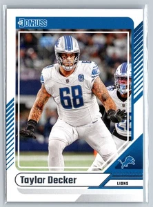 2024 Donruss #281 Taylor Decker Detroit Lions - Bild 1 von 2