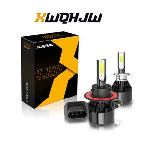 2X H13 9008 LED Headlight Super Bright Bulbs Kit 76000LM White Hi-Lo Beam 6000K - Picture 1 of 12