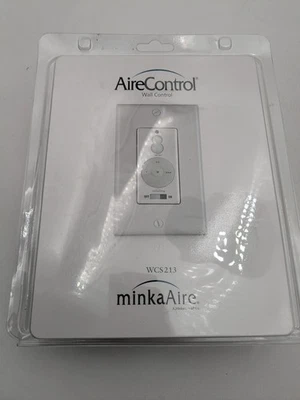 MinkaAire Wall Mount 256 Bit AireControl Ceiling Fan Wall Control WCS213 - Image 1 of 3