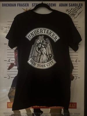 RARE Undertaker New York Medium WWE WWF Authentic Shirt, Rare Print - Image 1 of 3