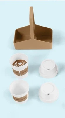 Fisher Price Laugh & Learn Serve Coffee Cafe Replacement Carrier With Coffee - Image 1 of 2