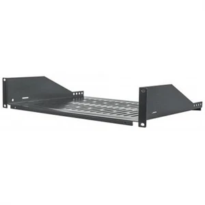 Intellinet 710954 19" Fachboden zur Festmontage 2 HE 350 mm Tiefe schwarz - Bild 1 von 6