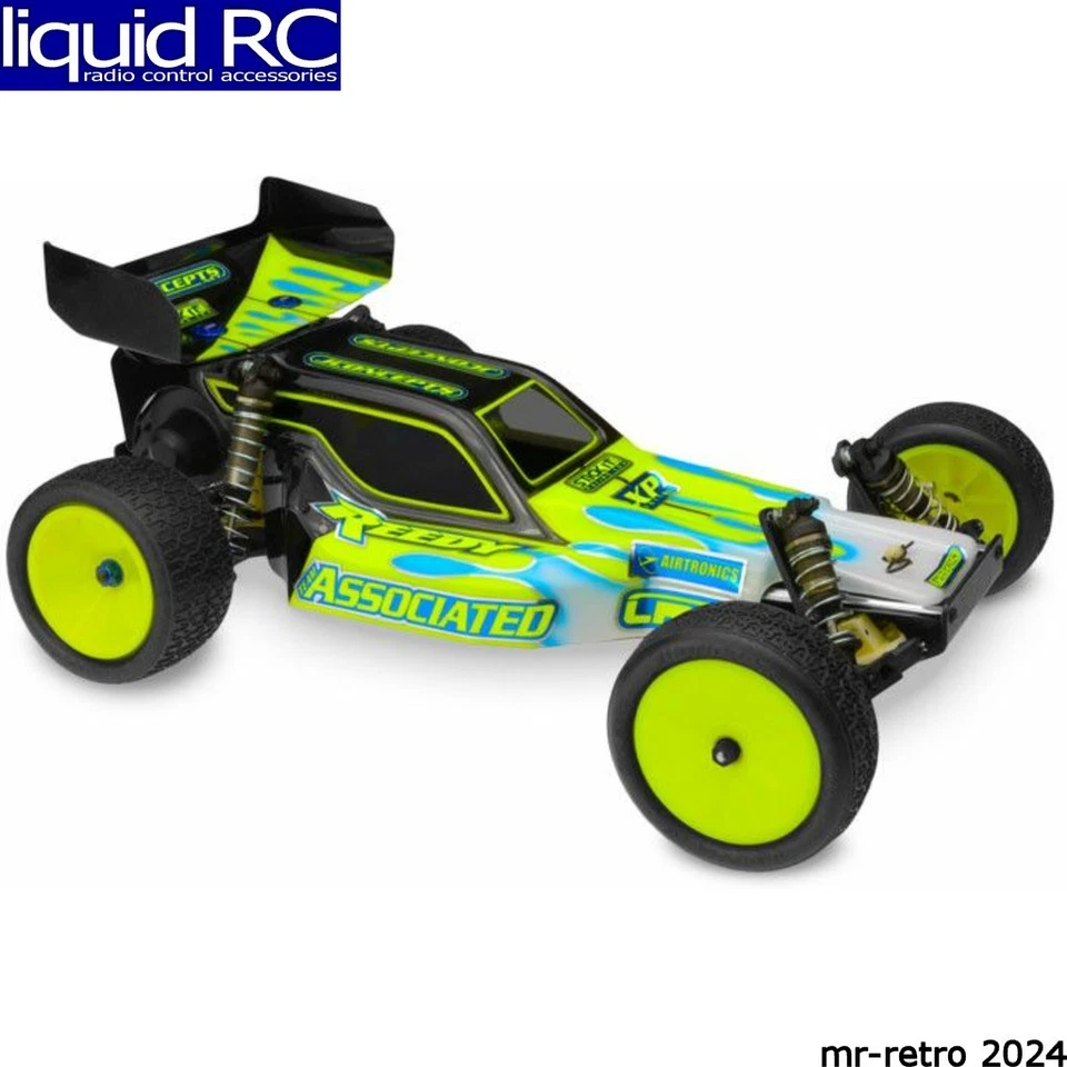 JConcepts 0279 Detonator Worlds RC10 Worlds Body W/5.5 Wing Clear - Image 1 of 1