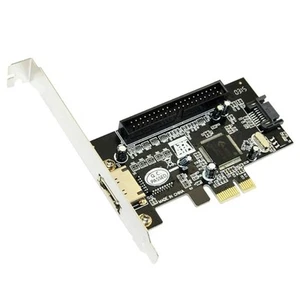 PCI-E auf 3 Ports eSATA SATA IDE Erweiterungskarte Raid Controller Adapter Karte - Bild 1 von 8