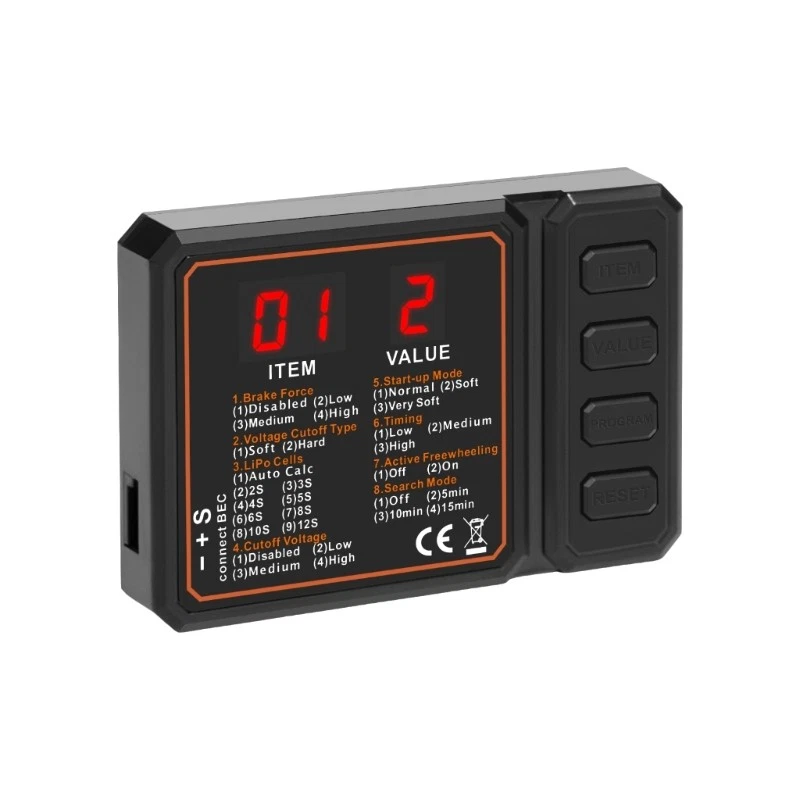 Easy Operate Programming Card for Model Setting LCD Display Portable - Image 1 of 4