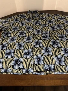 Natural Issue Herren geblümt Hawaii Kurzarm mehrfarbig Knopfleiste Hemd - Bild 1 von 9