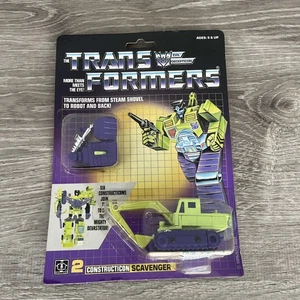 Scavenger TM G1 Transformers 1985 Hasbro Vintage Action Figure MOSC Sealed -read - Picture 1 of 24