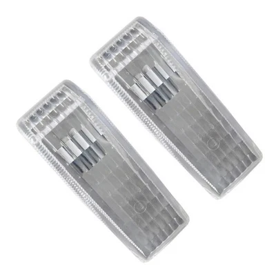2Pcs Side Fender Turn Signal Light Marker Lamp For Mercedes R129 W140 W202 W201 - Image 1 of 4
