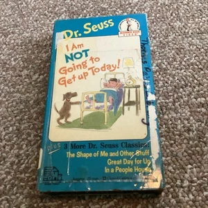 Dr. Seuss - I Am Not Going To Get Up Today! VHS Tape 1991 Random House - Picture 1 of 2