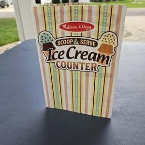 Melissa & Doug Scoop & Serve Ice Cream Counter REPLACEMENT Parts Menu Only - Picture 1 of 3