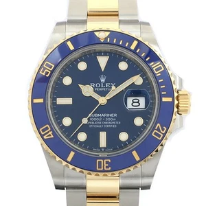 ROLEX Submariner Date 126613LB Blue Men's Used Watch #432722 - Picture 1 of 8
