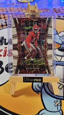 2023 Panini Select Draft Picks - Concourse White Lazer Prizm #25 Kelee Ringo... - Image 1 of 2