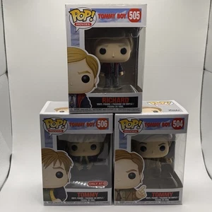 Funko Pop Tommy Boy lotto di 3 Richard #505 Tommy #504 & Tommy In Little Coat #506 - Foto 1 di 16