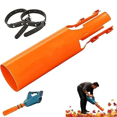 Leaf Blower Attachment Doubles Airflow Booster Snow Debris Blower Air Booster