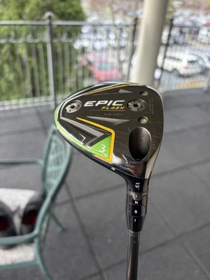 Callaway Epic Flash 3-Wood Diamana Stiff Flex Graphite Shaft - Image 1 of 4