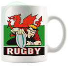 Welsh Rugby Mug Style 2 Gifts For Him Her Friends Colleagues