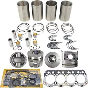 S4S Overhaul Rebuild Kit For Mitsubishi Engine Piston & Piston Ring Liner Gasket - Picture 1 of 11