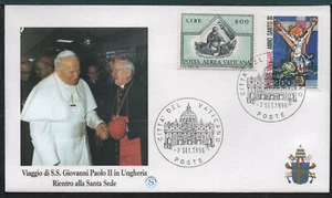 ✔️ VATICAN VATICANO NICE FDC COVER POPE & RELIGION TOPIC - Picture 1 of 1