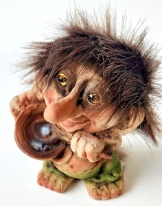 Ny Form Troll "Blueberry Troll"  4" Tall  3.5" Wide NEW for 2024 Norwegian - Picture 1 of 8