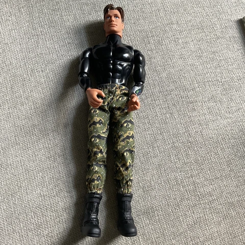 Vintage Max Steel 1998 Action Figure With Pants And Boots Cover