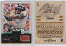 2013 Panini America's Pastime Green /10 BJ Upton #19