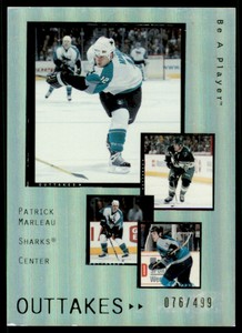 2005-06 Be A Player Outtakes #OT41 Patrick Marleau /499