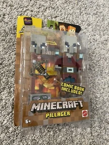 Minecraft Comic Maker Figure Pillager Mattel Mojang Ultra rare New In Package - Picture 1 of 6