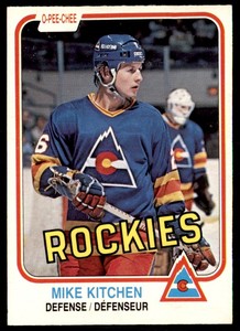 1981-82 O-Pee-Chee Mike Kitchen Colorado Rockies #83
